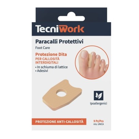 Tecniwork Paracalli Per Calli Morbidi Confezione Da 9 Pezzi