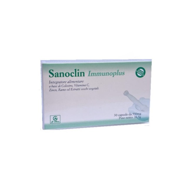Abbate Gualtiero Sanoclin Immunoplus 30 Capsule