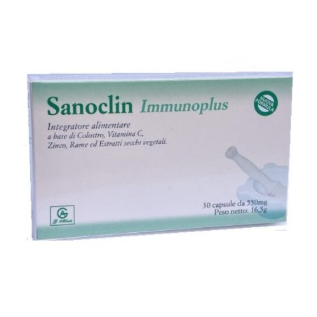 Abbate Gualtiero Sanoclin Immunoplus 30 Capsule