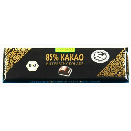 Rapunzel Cioccolato Extra Fondente 85% 20 G