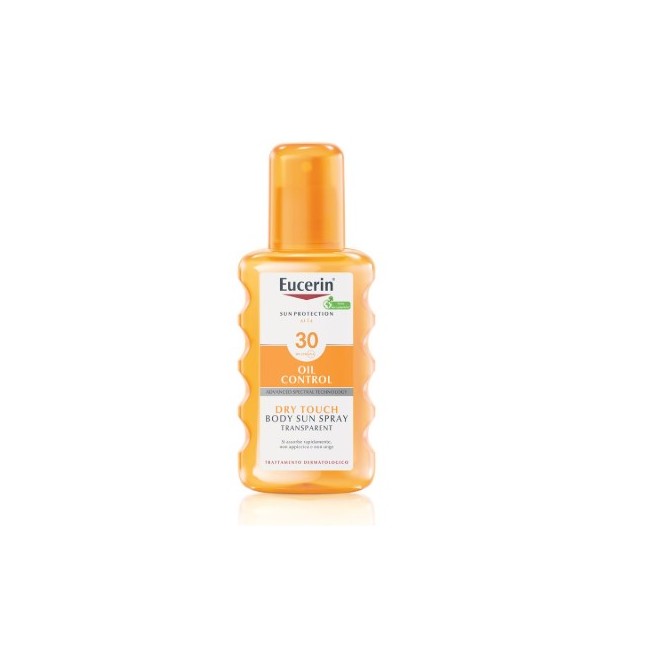 flacone spray eucerin sun trasparente  spf 30