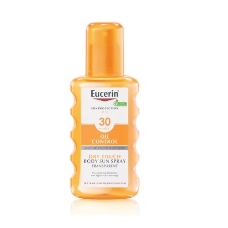 flacone spray eucerin sun trasparente  spf 30 flacone spray eucerin sun trasparente  spf 30