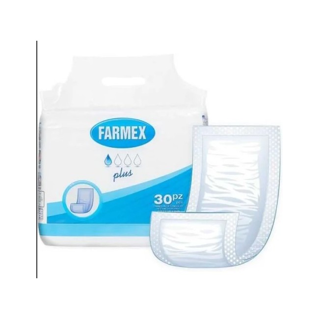Svas Biosana Pannolone Per Incontinenza Rettangolare Plus Con Barriera 30 Pezzi