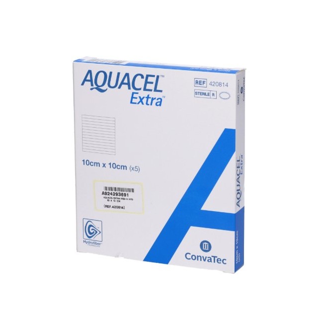 Convatec Medicazione Hydrofiber Aquacel Extra 10x10 10 pezzi