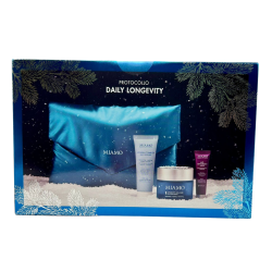 Miamo Cofanetto Protocollo Daily Longevity 1 Vitamin Complex 50 Ml + 1 Anti-glycoxidant Masque 10 Ml + 1soft satin