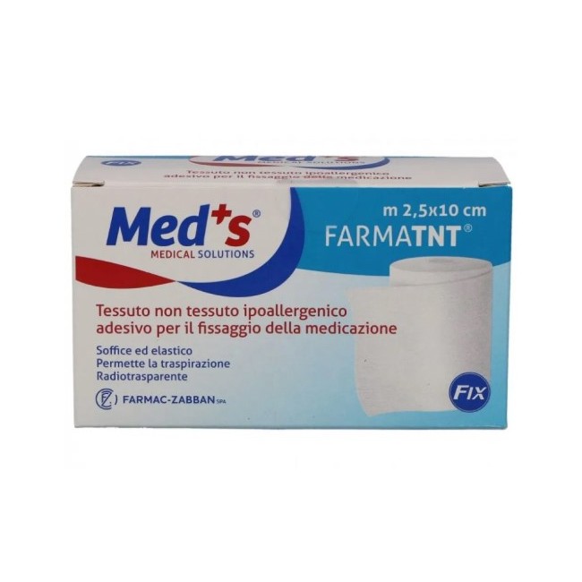 Farmac-zabban Cerotto Meds Tessuto Non Tessuto Fix Ipoallergenico Adesivo 1000x20 Cm