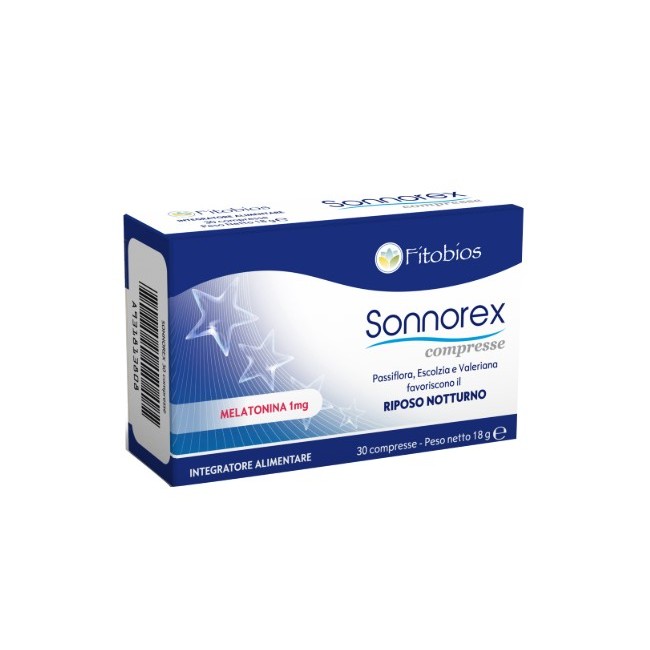 Fitobios Sonnorex 30 Compresse 600 Mg