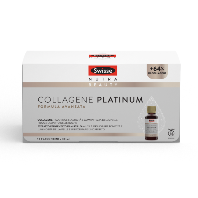 Health And Happiness Swisse Collagene Platinum 10 Flaconcini Da 30 Ml