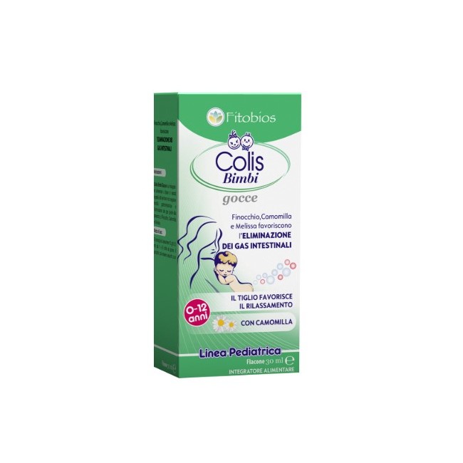 Fitobios Colis Bimbi 30 Ml Con Pipetta Graduata