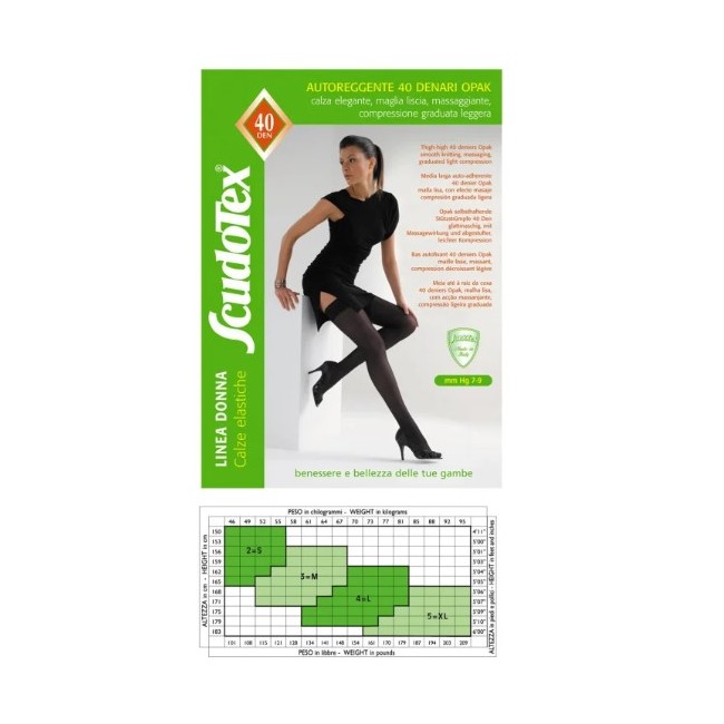 Luropas Scudotex Calza 40 Areg Nat 5