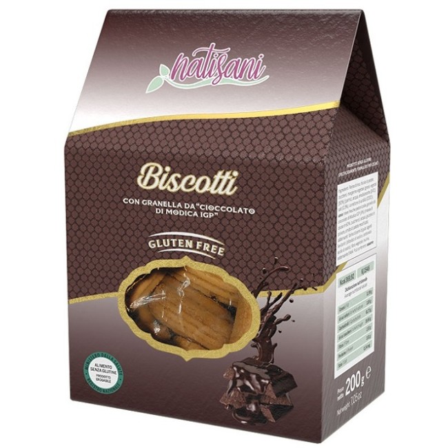 Natisani Biscotti Al Cioccolato Di Modica Igp 200 G