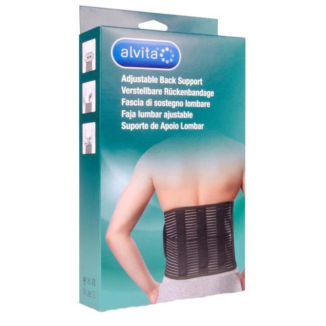 Alliance Healthcare Alvita Fascia Lombare Misura 2 Circonferenza 100-120 Cm