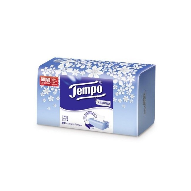 Essity Italy Tempo Fazzoletti Box 80 Pezzi