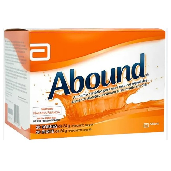 Abbott Abound Arancia 30 Bustine Da 24 G