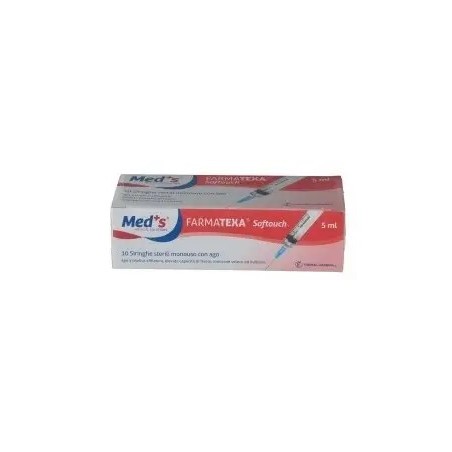 Farmac-zabban Siringa Da Infusione Ed Irrigazione 5 Ml Gauge 23 N14 Sistema Di Sicurezza