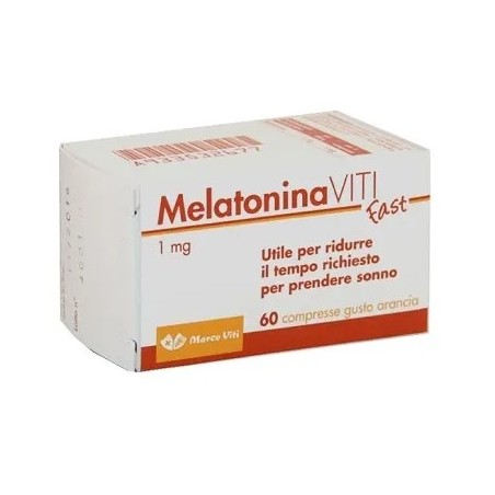Marco Viti Farmaceutici Melatonina Viti Fast 1 Mg 60 Compresse