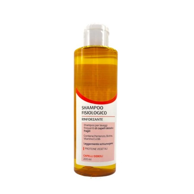 Confezione da 200 ml shampoo rinforzante per capelli deboli e fragili Farmacisti per la ricerca