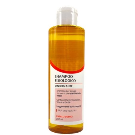 Confezione da 200 ml shampoo rinforzante per capelli deboli e fragili Farmacisti per la ricerca Confezione da 200 ml shampoo rinforzante per capelli deboli e fragili Farmacisti per la ricerca