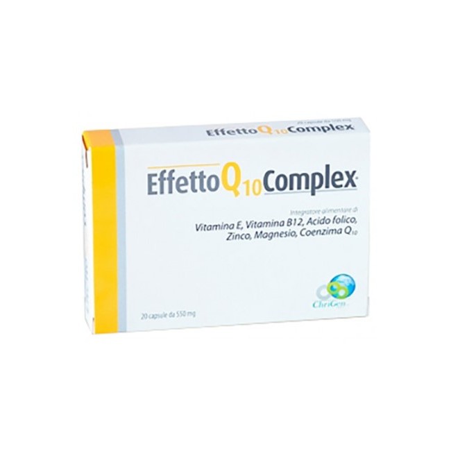 Chrigen Group Effetto Q10 Complex 20 Capsule 550 Mg