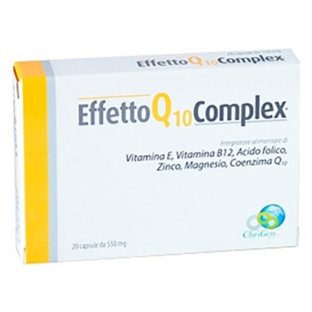 Chrigen Group Effetto Q10 Complex 20 Capsule 550 Mg