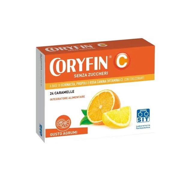 Sit Laboratorio Farmac. Coryfin C Senza Zucchero Agrumi 48 G