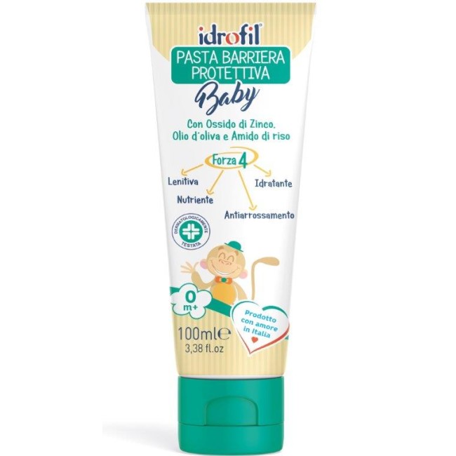 Idrofil Pasta Barriera Protettiva Ossido Di Zinco 100 Ml