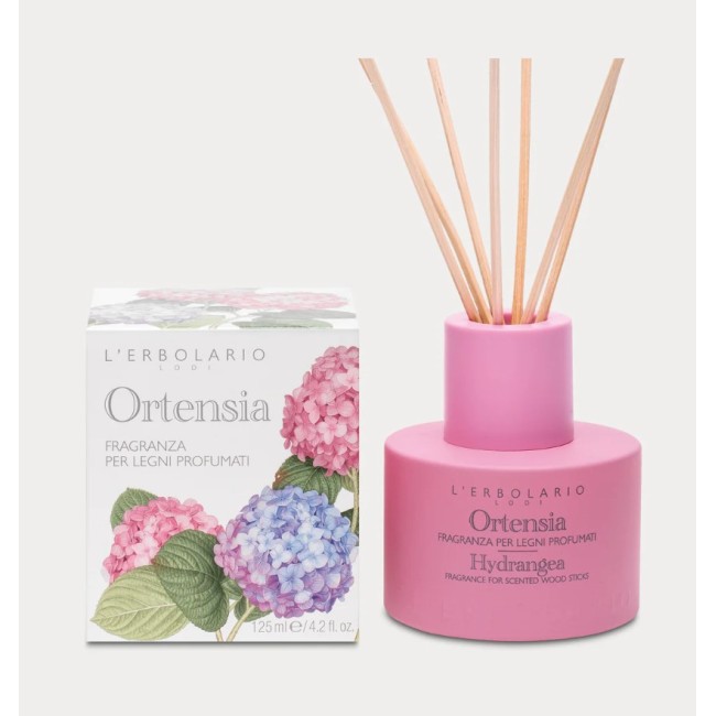 L'erbolario Ortensia Fragranza Legni Profumati 125 Ml