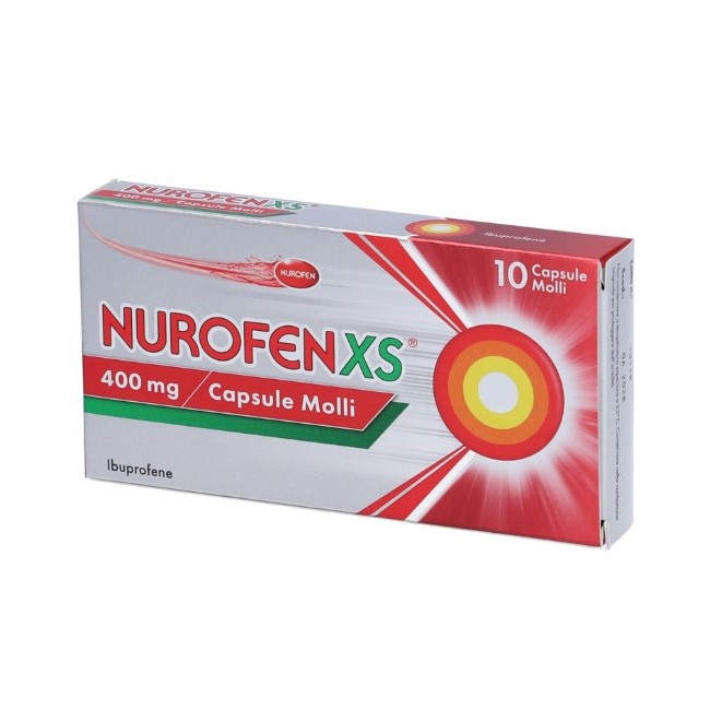 10 Capsule Molli Nurofenxs 400 Mg