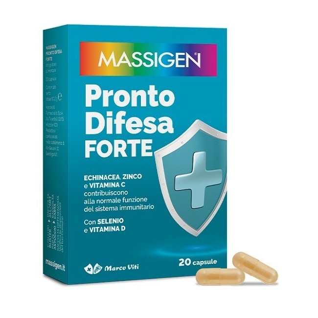 Marco Viti Massigen Pronto Difesa Forte 20 Capsule