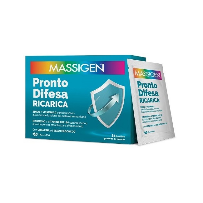 Marco Viti Massigen Pronto Difesa Ricarica 14 Bustine Da 5 G