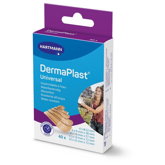 Artsana Dermaplast Universal Cerotto 5 Formati 40 Pezzi