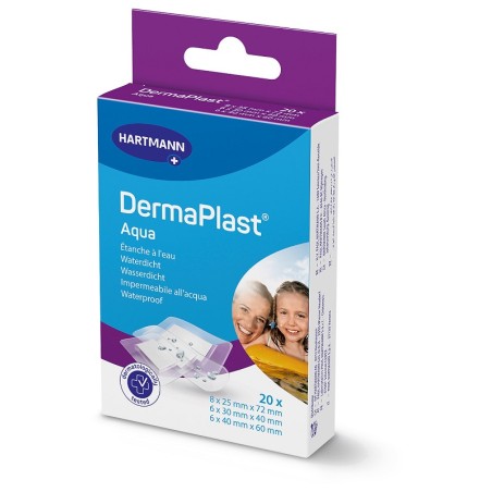 Artsana Dermaplast Aqua Cerotto 3 Formati 20 Pezzi