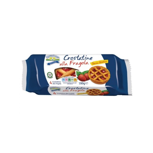 Happy Farm Co. Happy Farm Crostata Fragole Senza Glutine 180 G