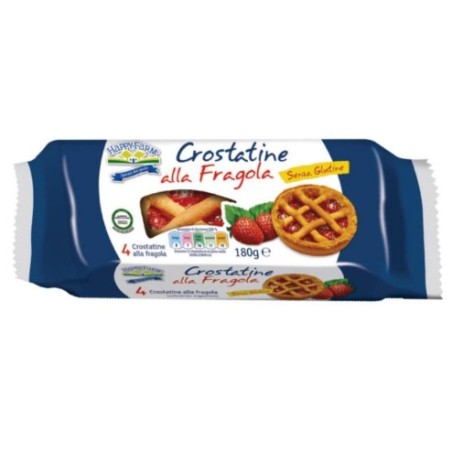 Happy Farm Co. Happy Farm Crostata Fragole Senza Glutine 180 G
