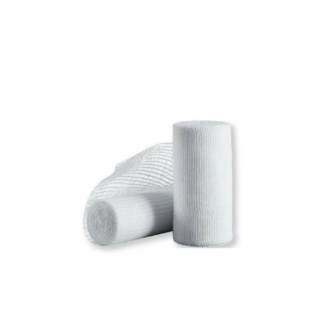 Cura Farma Benda Di Garza Idrofila Curamed In Puro Cotone Non Elastica Con Bordi Orlati Antisfilacciamento 10x500 Cm