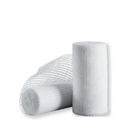 Cura Farma Benda Di Garza Idrofila Curamed In Puro Cotone Non Elastica Con Bordi Orlati Antisfilacciamento 10x500 Cm