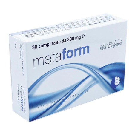 Biogroup Societa' Benefit Metaform 30 Compresse 800 Mg