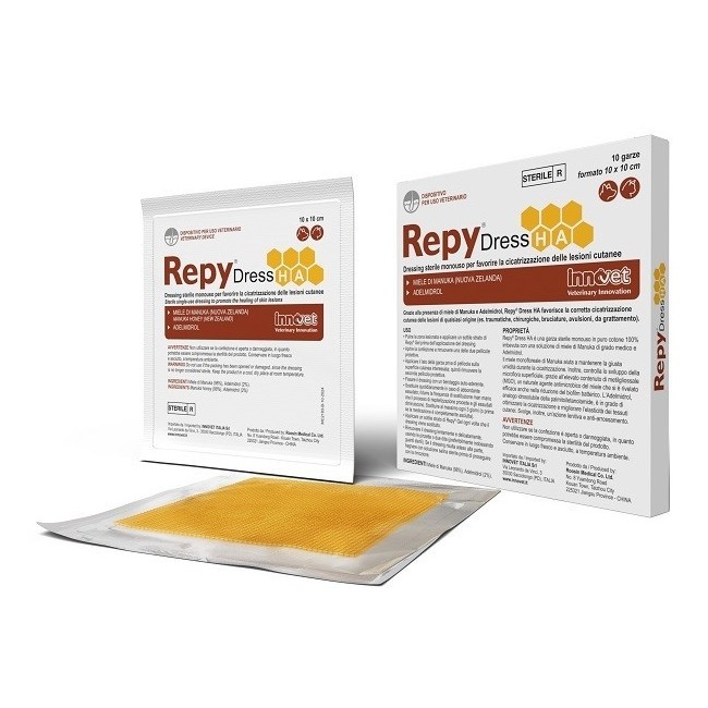 Innovet Repy Dress Ha Garze 10x10 Cm 10 Pezzi