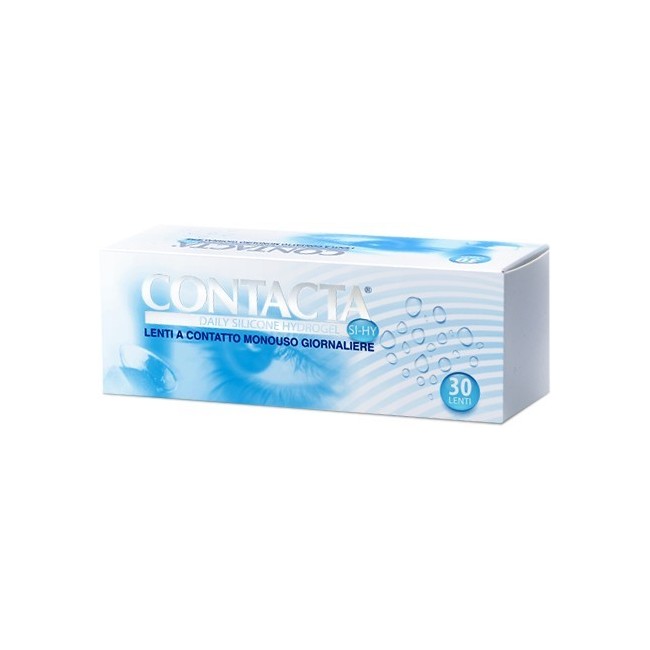 Fidia Farmaceutici Lente A Contatto Monouso Giornaliera Contacta Daily Lens Silicone Hydrogel -5,50 30 Pezzi