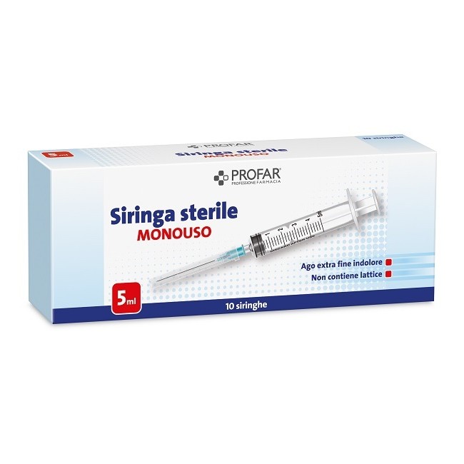 Federfarma. Co Siringa Monouso 5 Ml Profar