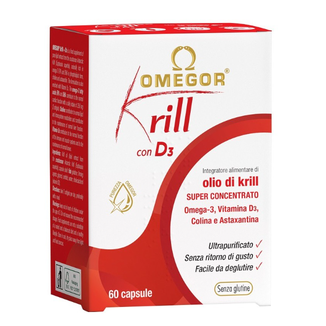 U. G. A. Nutraceuticals Omegor Krill D3 60 Capsule