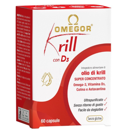 U. G. A. Nutraceuticals Omegor Krill D3 60 Capsule
