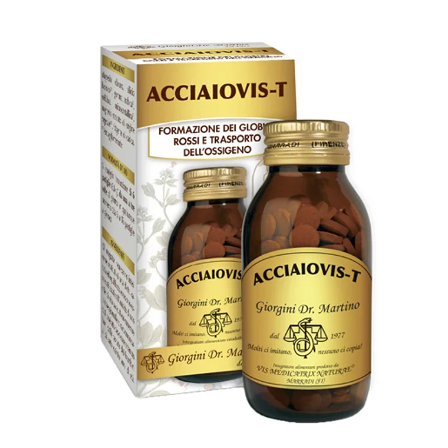 Dr. Giorgini Acciaiovis T 60 Pastiglie 500 Mg