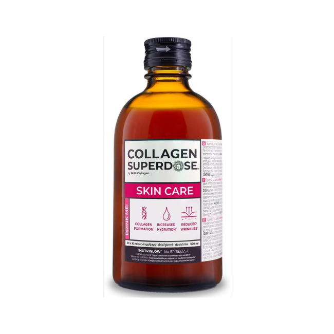 Minerva Research Labs Collagen Superdose Skin Care 300 Ml Collagene 75 G