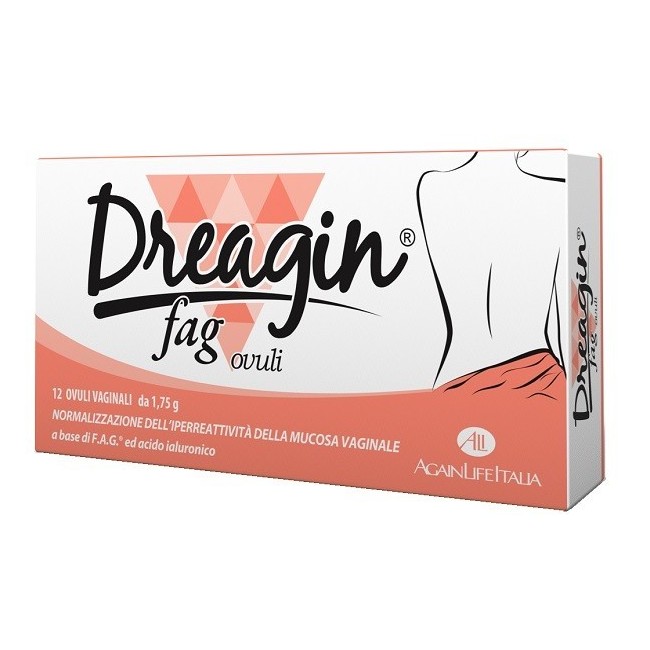 Shedir Pharma Dreagin Fag Ovuli Vaginali 12 Pezzi Da 1,75 G