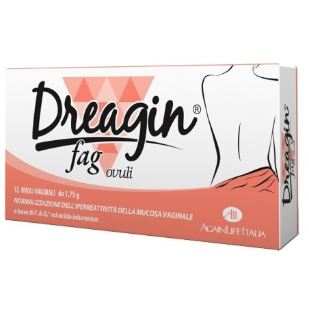 Shedir Pharma Dreagin Fag Ovuli Vaginali 12 Pezzi Da 1,75 G