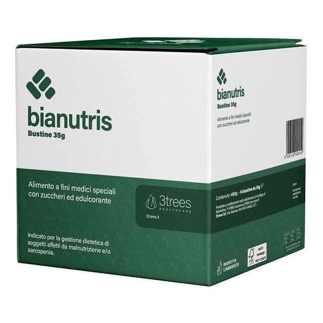 3trees Bianutris Polvere Solubile 14 Bustine X 35g
