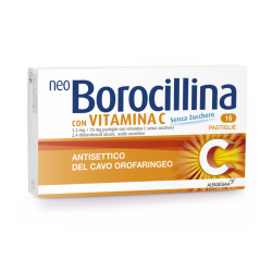 20 Pastiglie Con Vitamina C Senza Zucchero Neo Borocillina