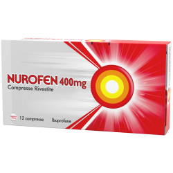 12 Compresse Rivestite Ibuprofene Nurofen 400 Mg