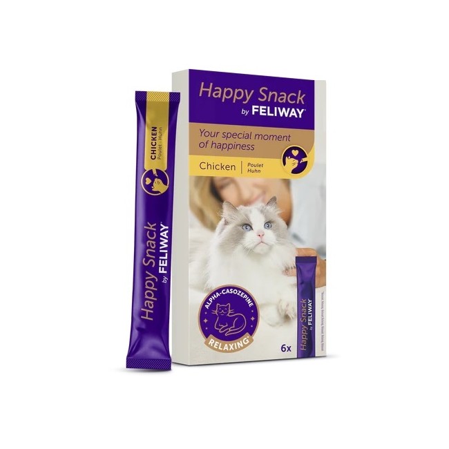 Ceva Salute Animale Feliway Happy Snacks 6 Sticks